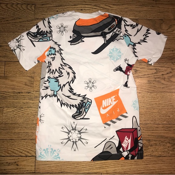 Youth Nike Allover Print T-Shirt - Picture 3 of 3